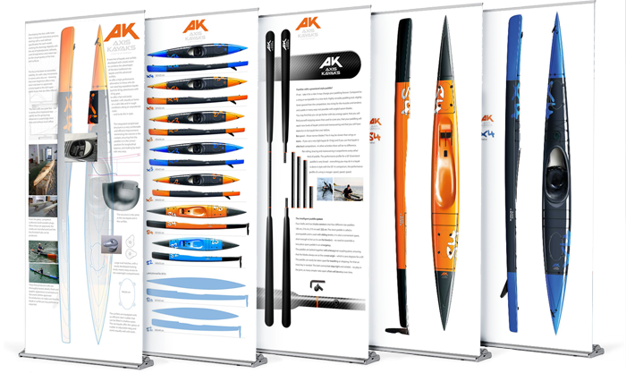 Banners for Axis Kayaks