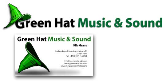 Logga för Green Hat Music and Sound