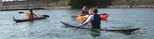 Kayak testning Kayak testning