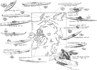Kajaktyper runt nordkalotten Kajaktyper runt nordkalotten