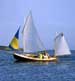 The prototype boat on the Swedish west coast, 1990