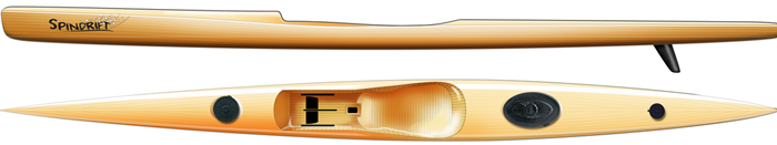 Spindrift with wood strip cockpit