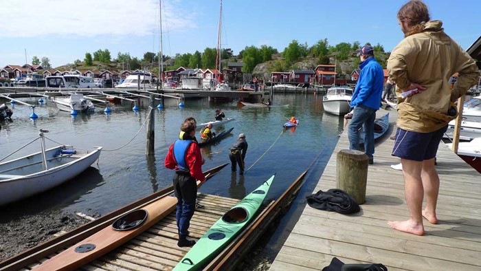 Aktivitet på bryggan