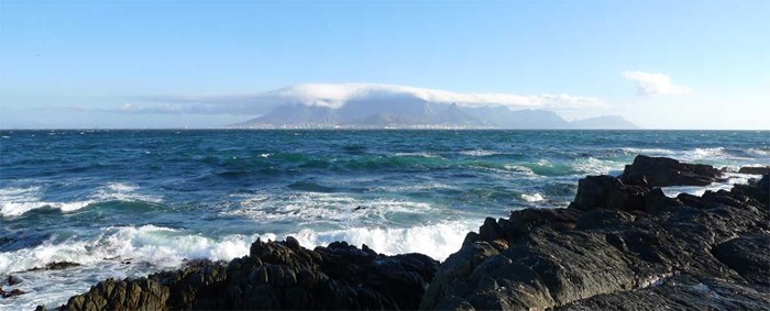 Cape Town från Robben Island
