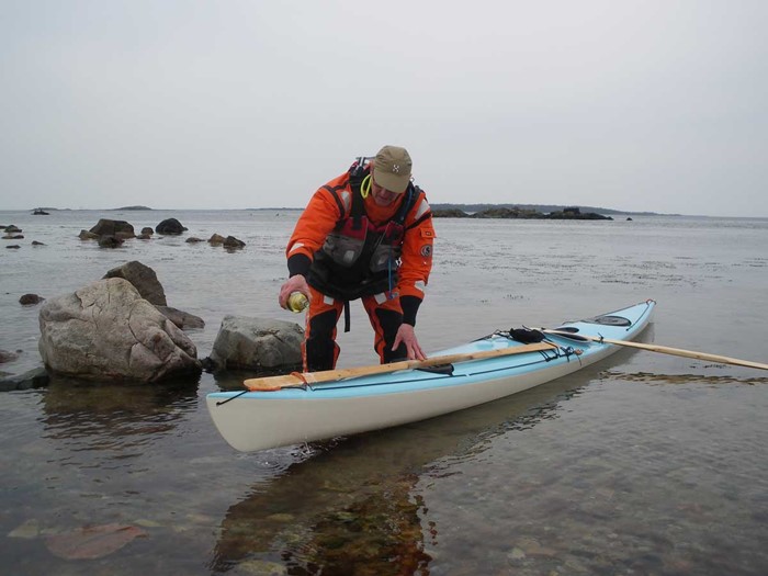 Kajakdop i Torekov