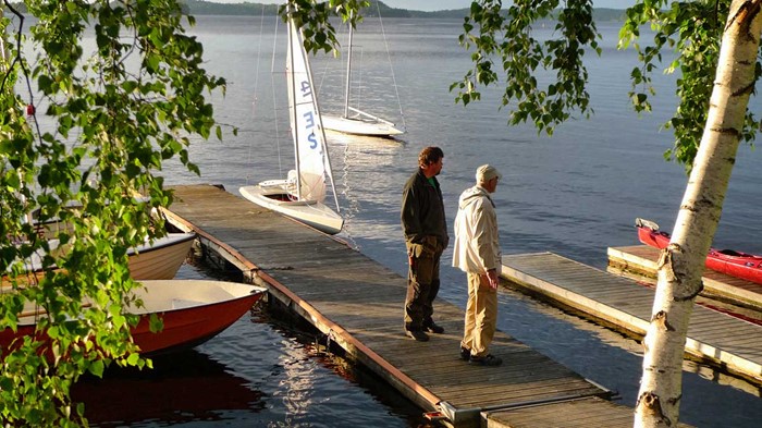 Lugnet infinner sig framåt kvällen