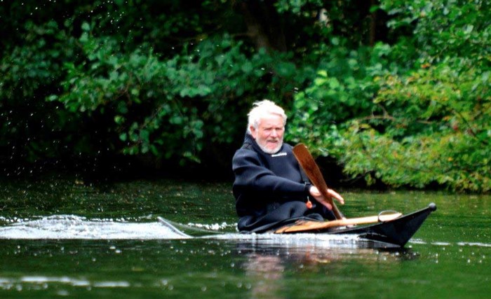 Snabbpaddling med grönlandspaddel