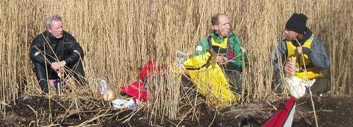 Så in i vassen varmt och soligt vid Löddenäs