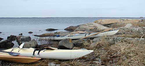 Lunchrast på Aspö