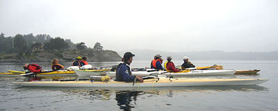 Regnigt i Hakefjorden