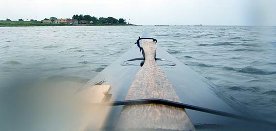 Vikhög through water spots on the camera lens