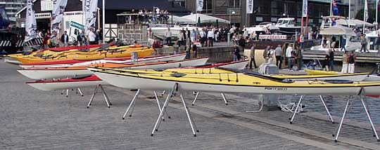 Kayaks, kayaks and more kayaks