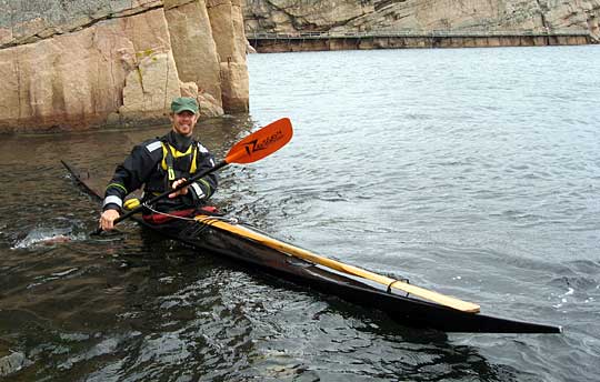 Nils with a black pearl