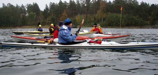 Start från Ellan på Singö