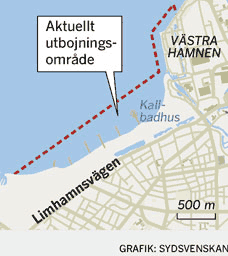 Grafik från Sydsvenska Dagbladet