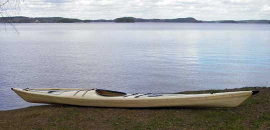 Isfjord på Sommens strand