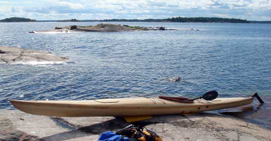 Claes Najad i Östergötlands skärgård