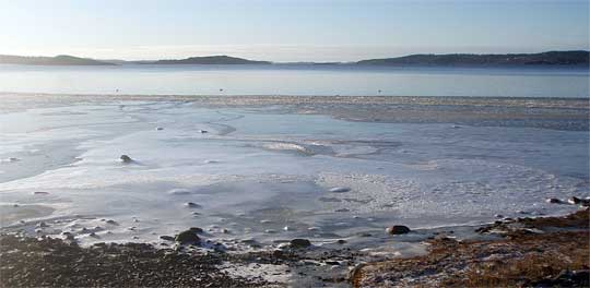 Hakefjorden nyårsdagen