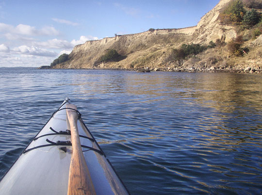 'Backafall' along the south of island Ven