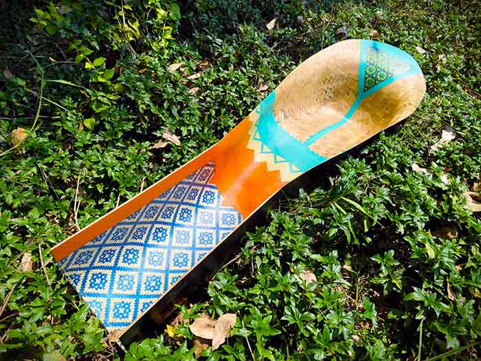 Surfski cockpit by Pakin Nimmawitt