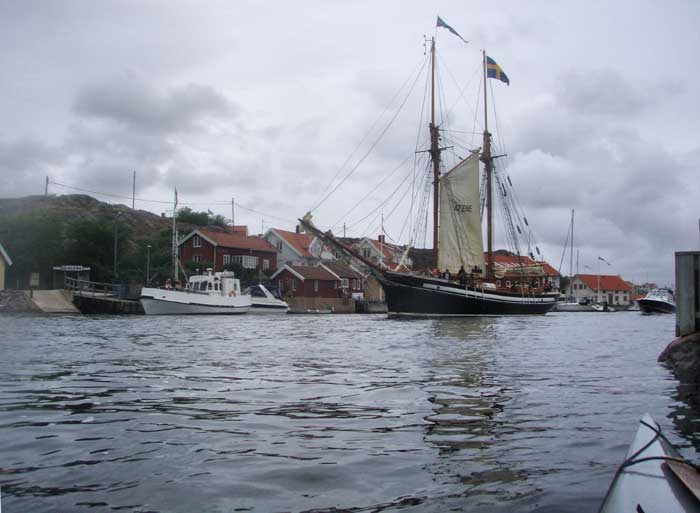 The galeas Atene at Kyrkesund