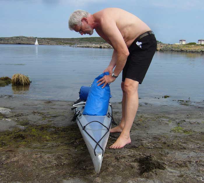 Packbestyr på Bua strand