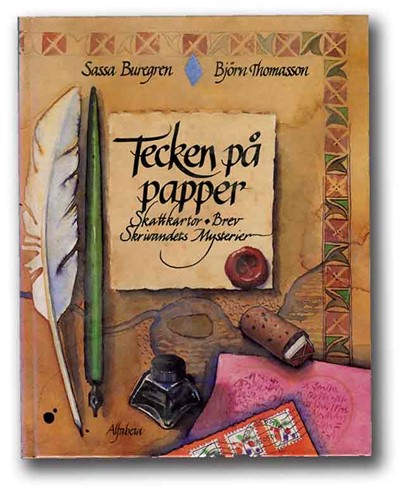 Tecken på papper