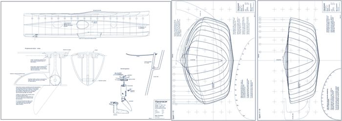 Havsracer, plans