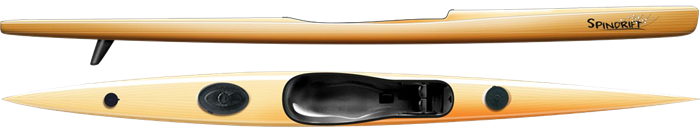 Spindrift 2 – surfski in wood Spindrift 2 – surfski in wood