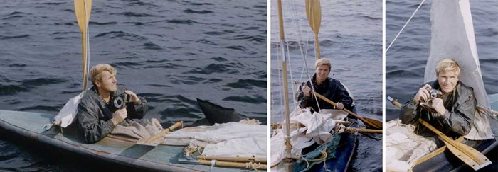 Hannes Lindemann 'Alone at sea' Foto: Peter Stackpole/Life