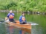 John Willacy and Pascale Eichenmüller paddling Chris Gash's new Swift/2
