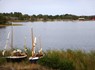 Inge Alméns 'Blåkråka' och Johan Lindbloms 'Sjögrisen' i Östergötlands skärgård. Foto: Johan Lindblom